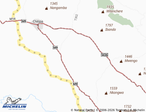 Kaart MICHELIN Meru - ViaMichelin