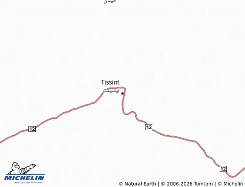 MICHELIN Teeseent map - ViaMichelin