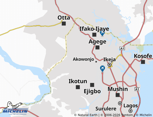 MICHELIN Ipaja map - ViaMichelin
