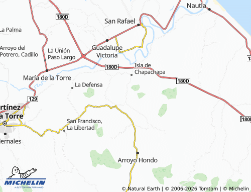 Mapa MICHELIN El Mirador - ViaMichelin