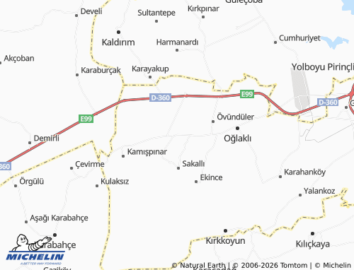 MICHELIN Yiğityolu map - ViaMichelin
