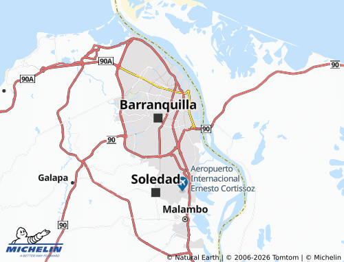 Mappa MICHELIN Tayrona - ViaMichelin
