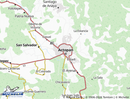 Mapa MICHELIN Jesús Luz Meneses - ViaMichelin