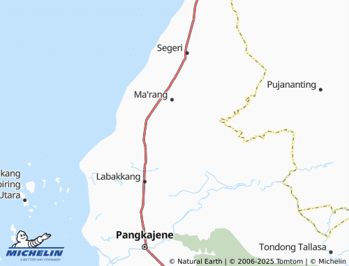 MICHELIN Attang Salo map - ViaMichelin