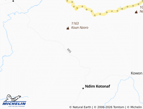 MICHELIN Mboum map - ViaMichelin