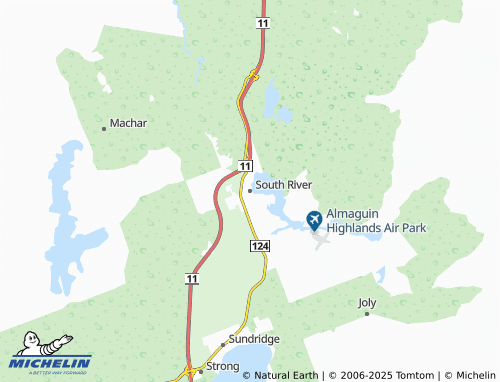 MICHELIN South River map - ViaMichelin