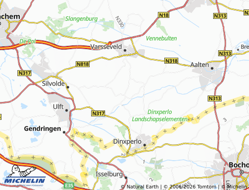 Carte MICHELIN Sinderen - ViaMichelin