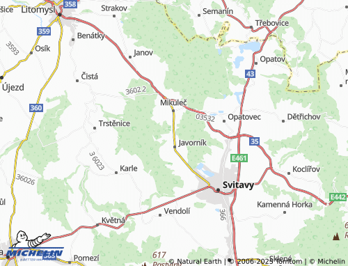 MICHELIN Kukle map - ViaMichelin