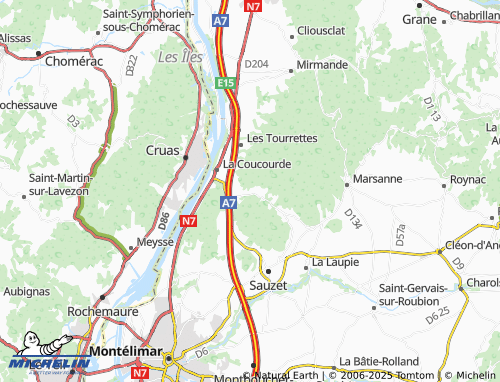 Carte MICHELIN Lachamp - ViaMichelin