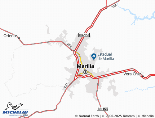 MICHELIN Ana Clara map - ViaMichelin