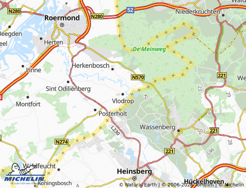 Carte MICHELIN Vlodrop - ViaMichelin