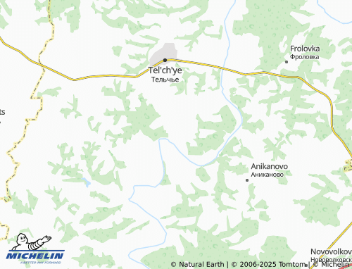 MICHELIN Starenkovo map - ViaMichelin