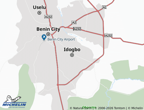MICHELIN Idogbo map - ViaMichelin