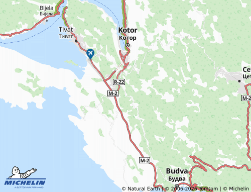Mapa MICHELIN Sutvara - ViaMichelin