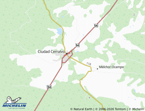 MICHELIN Área Industrial map - ViaMichelin
