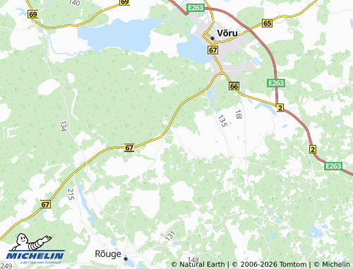 Mapa MICHELIN Käätso - ViaMichelin