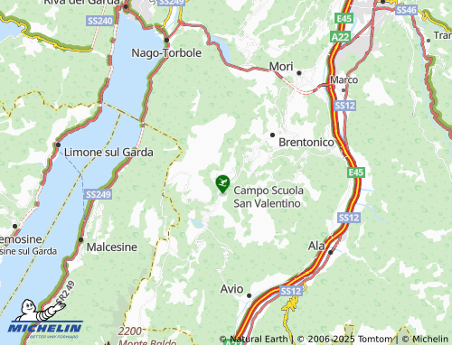 MICHELIN San Giacomo map - ViaMichelin