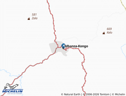 Mappa MICHELIN Mbanza Congo - ViaMichelin