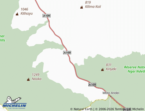 MICHELIN Kambu map - ViaMichelin