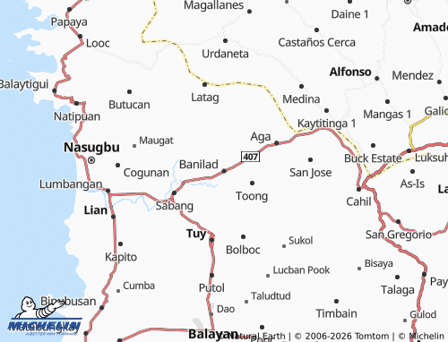 MICHELIN Banilad map - ViaMichelin