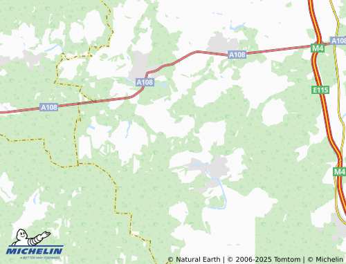 MICHELIN Beketovo map - ViaMichelin