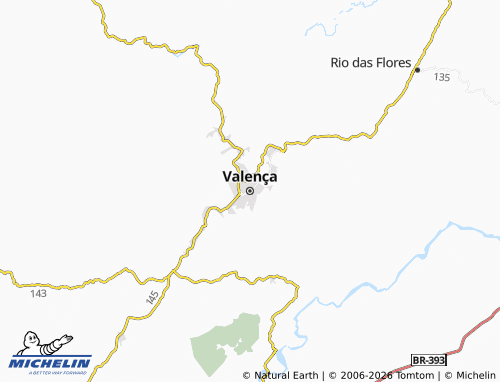 Carte MICHELIN Valença - ViaMichelin