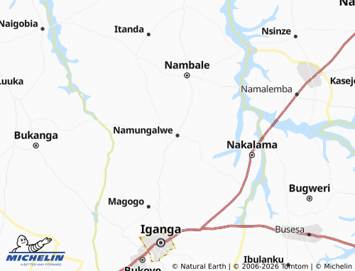 Mappa MICHELIN Namungalwe - ViaMichelin