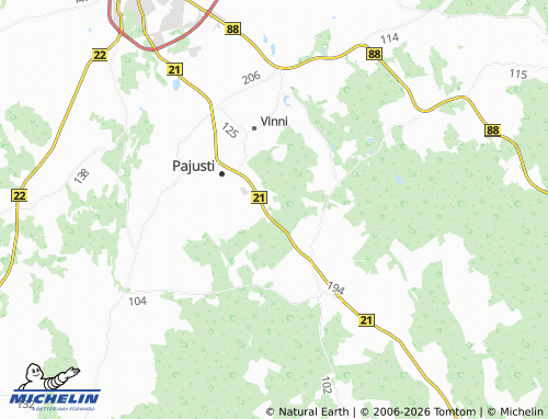 Carte MICHELIN Kakumäe - ViaMichelin