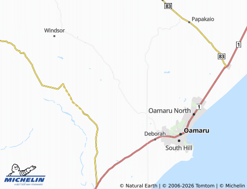 Mapa MICHELIN Whitstone - ViaMichelin