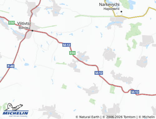 MICHELIN Bokyivka map - ViaMichelin