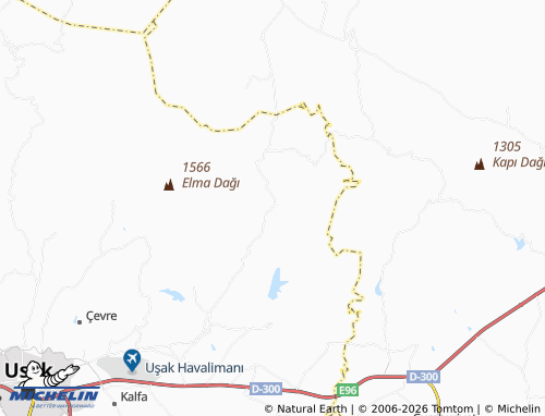 Mappa MICHELIN Karacahisar - ViaMichelin