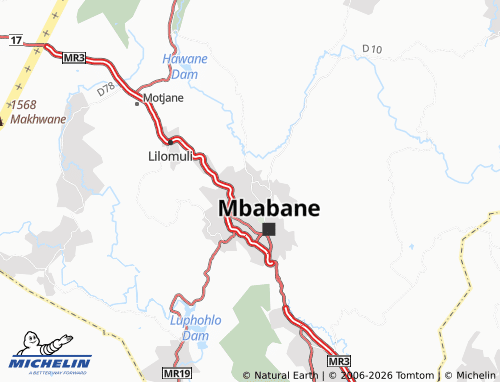 MICHELIN Eveni map - ViaMichelin