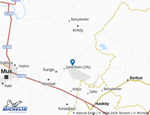MICHELIN Çukurbağ map - ViaMichelin