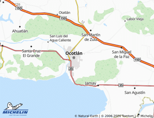 Mapa MICHELIN Villas de Zula - ViaMichelin
