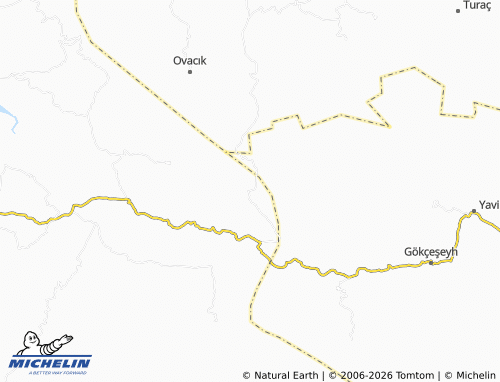 Mappa MICHELIN Başbudak - ViaMichelin