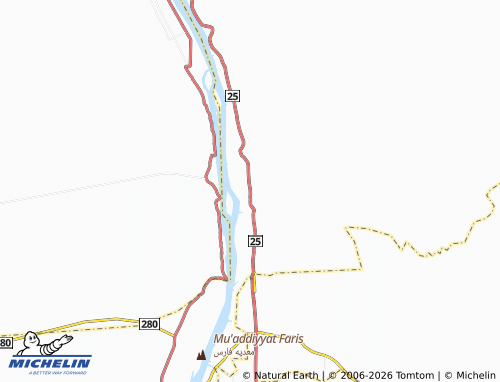 MICHELIN Selwa Qebly map - ViaMichelin
