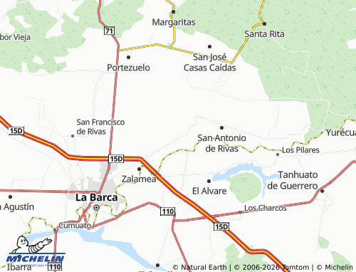 Mapa MICHELIN El Loreto Occidental - ViaMichelin