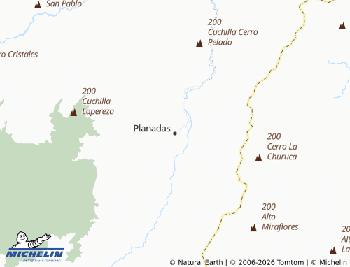 Mapa MICHELIN Planadas - ViaMichelin