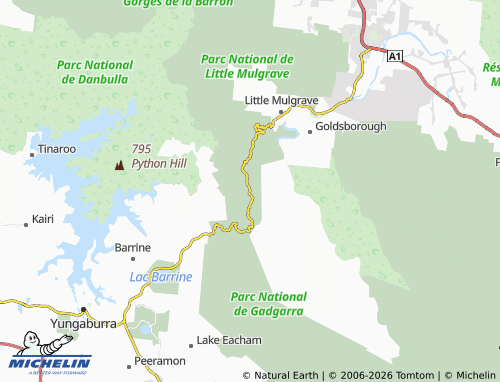 Mapa MICHELIN Gadgarra - ViaMichelin