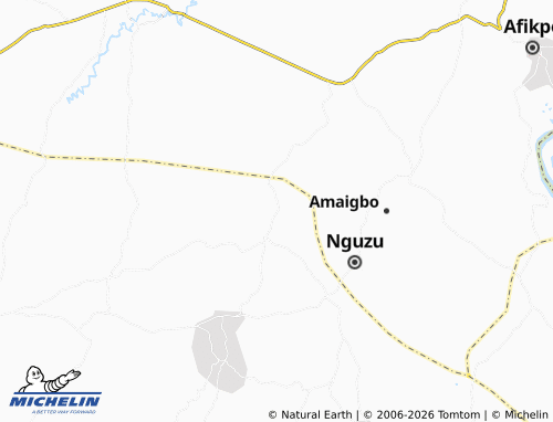 MICHELIN Ndinko map - ViaMichelin