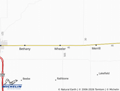 Mappa MICHELIN Wheeler - ViaMichelin