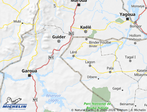 Mappa MICHELIN Lac Léré - ViaMichelin