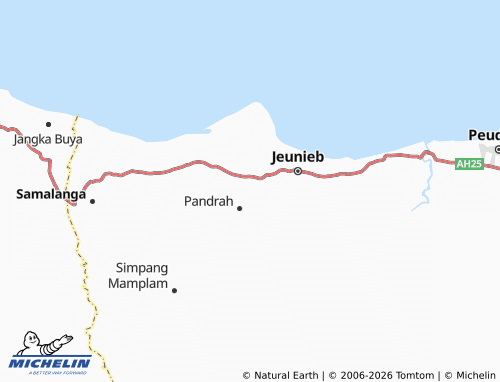 Mappa MICHELIN Mns Teungoh - ViaMichelin