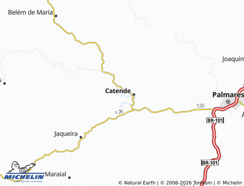 Carte MICHELIN Canaã - ViaMichelin