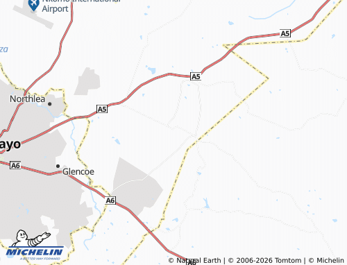 Mappa MICHELIN Meadowlands - ViaMichelin