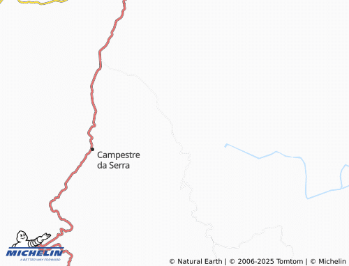 MICHELIN São Manoel map - ViaMichelin