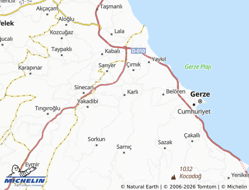 Mappa MICHELIN Karlı - ViaMichelin