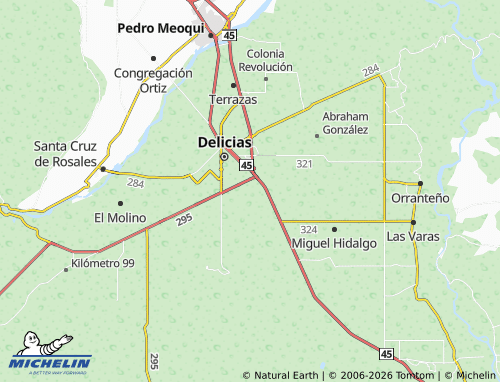 Mapa MICHELIN Vencedores del Desierto - ViaMichelin