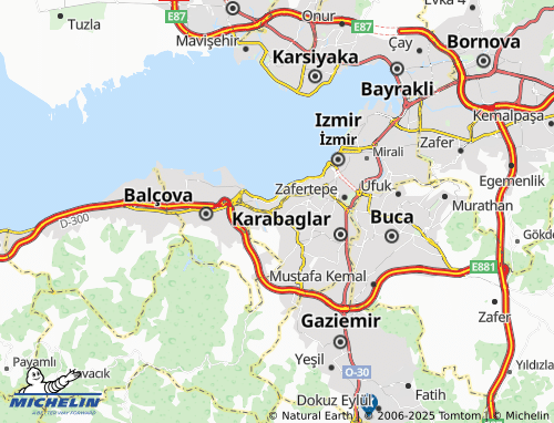 MICHELIN Esenyalı map - ViaMichelin