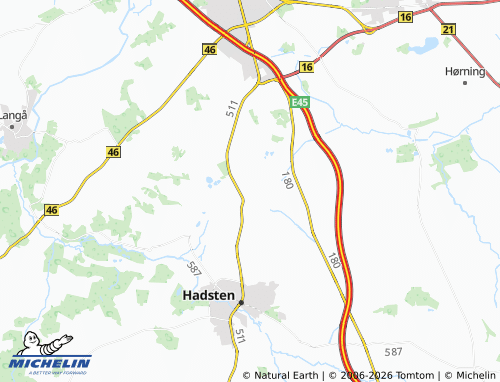 Carte MICHELIN Hinge - ViaMichelin